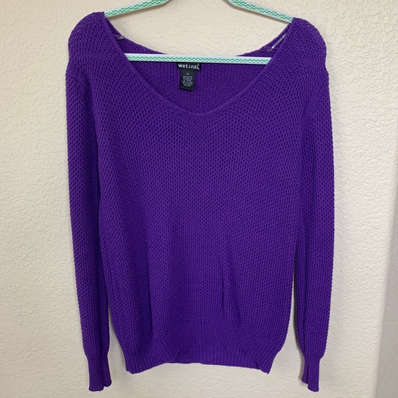 Wet Seal Sweaters - Purple Sweater by Wet Seal